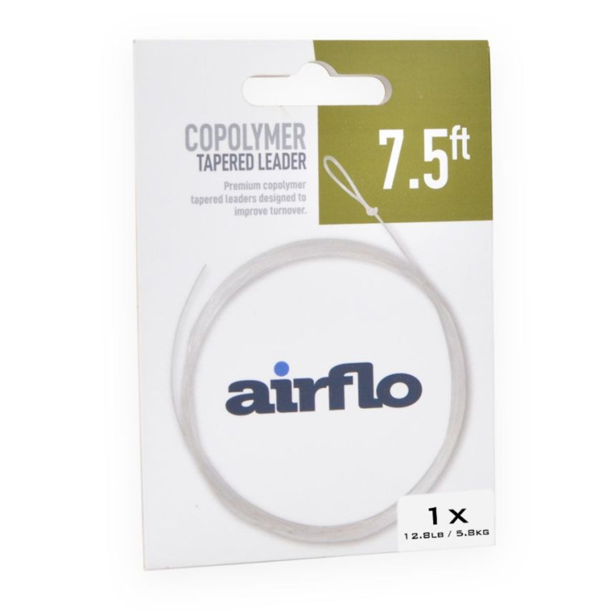 Airflo Tactical Mono Tapered Leaders - 7.5' - Single Pack - Fish On! Custom Rods