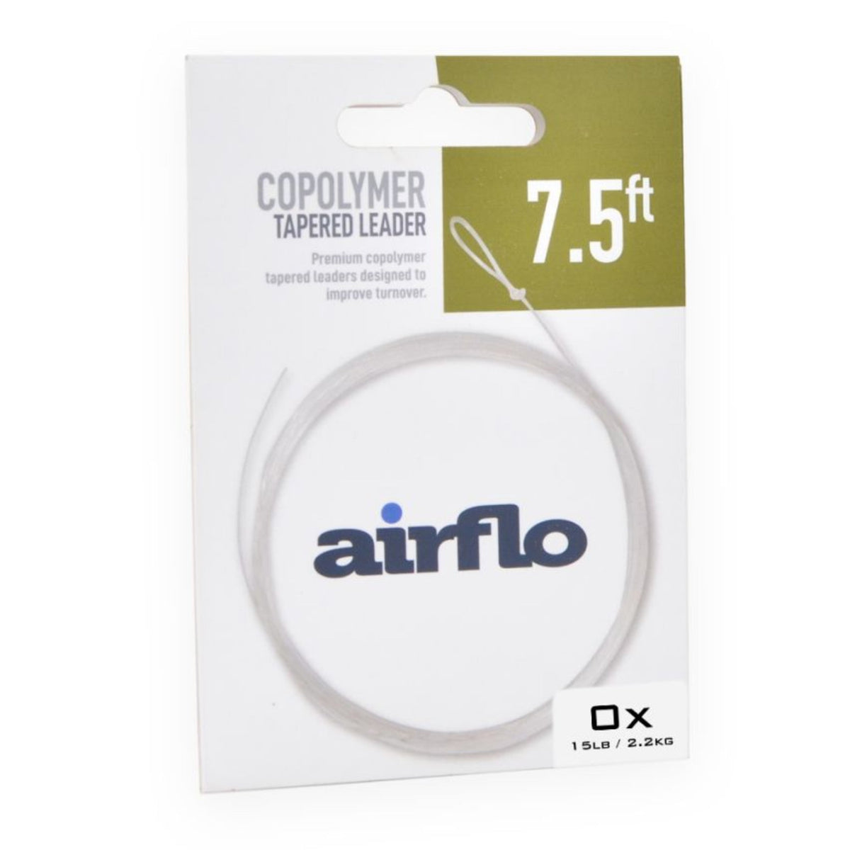 Airflo Tactical Mono Tapered Leaders - 7.5' - Single Pack - Fish On! Custom Rods