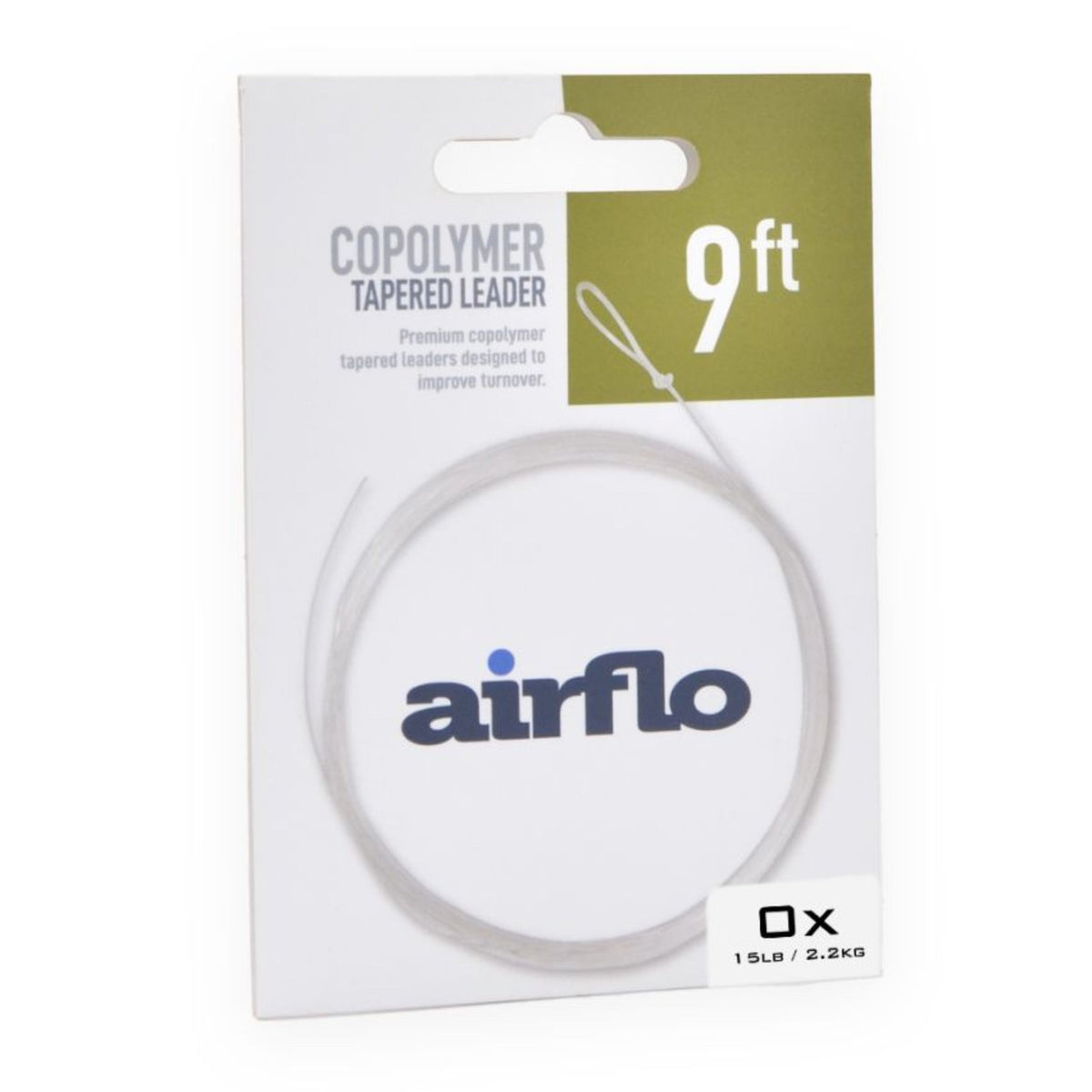 Airflo Tactical Mono Tapered Leaders - 9' - Single Pack - Fish On! Custom Rods