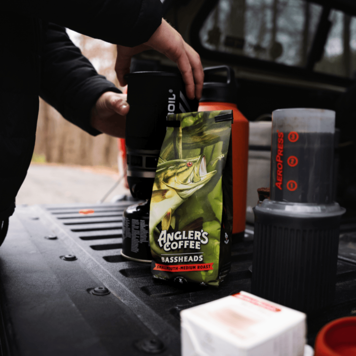 Bassheads Smallmouth Blend - Premium Coffee for Bass Fishing Enthusiasts - Fish On! Custom Rods