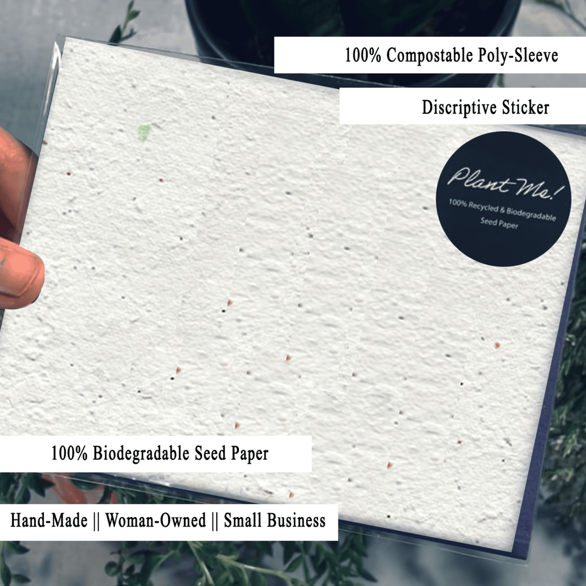 Blossoming Love Wildflower Seed Paper Mother's Day Card - Fish On! Custom Rods