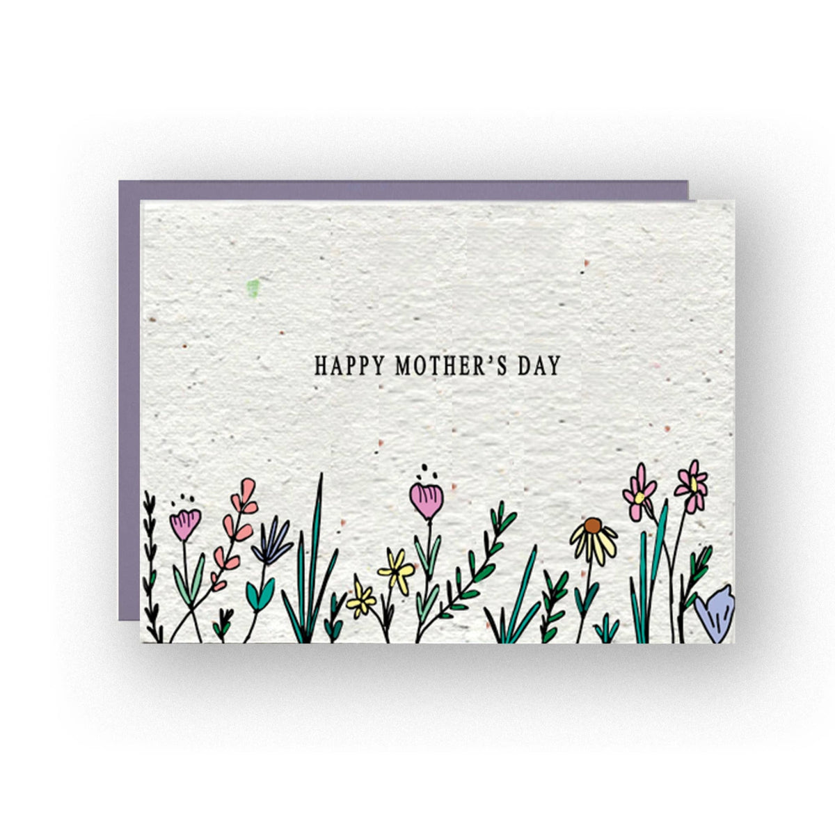 Blossoming Love Wildflower Seed Paper Mother's Day Card - Fish On! Custom Rods