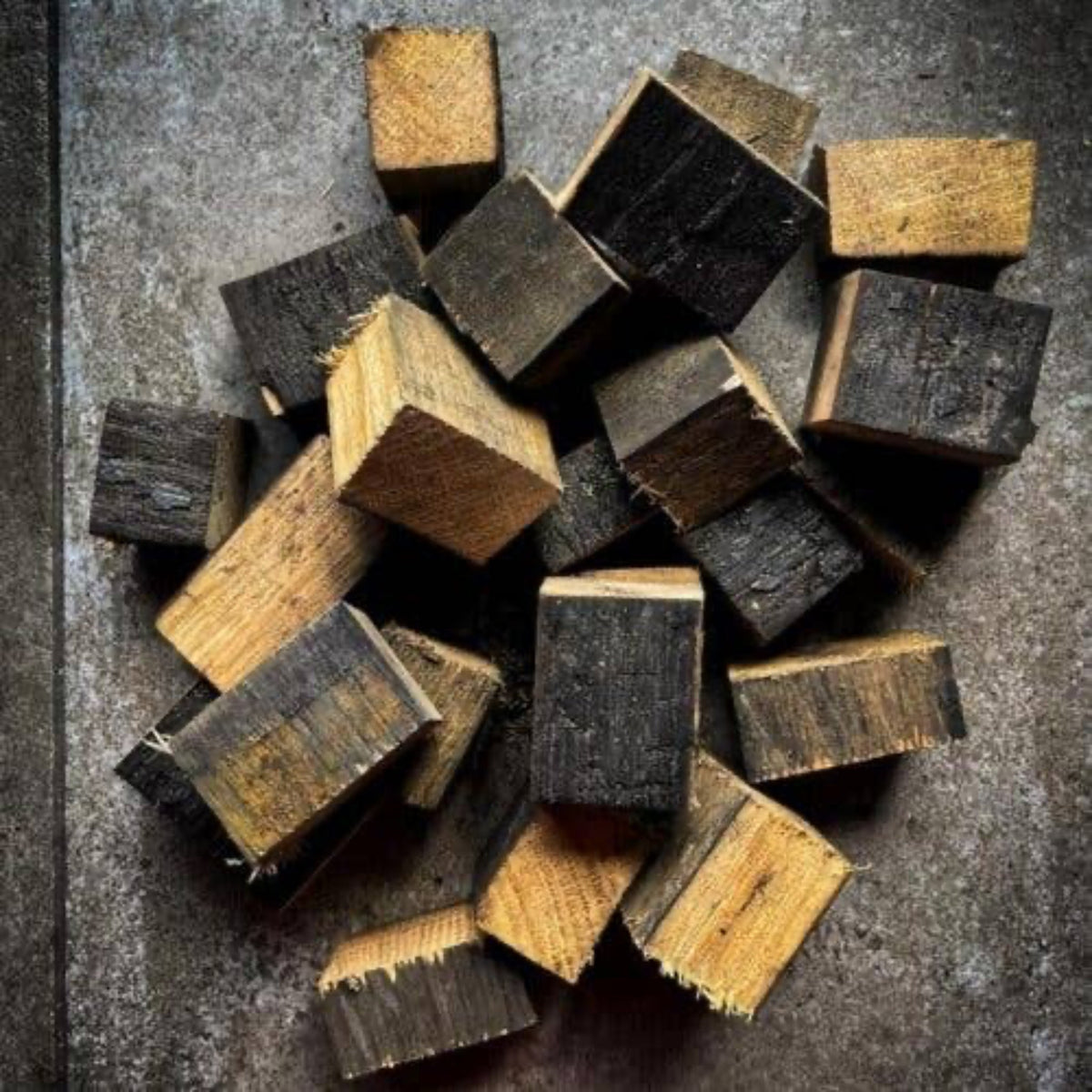 Bourbon Barrel Wood Blocks - Fish On! Custom Rods