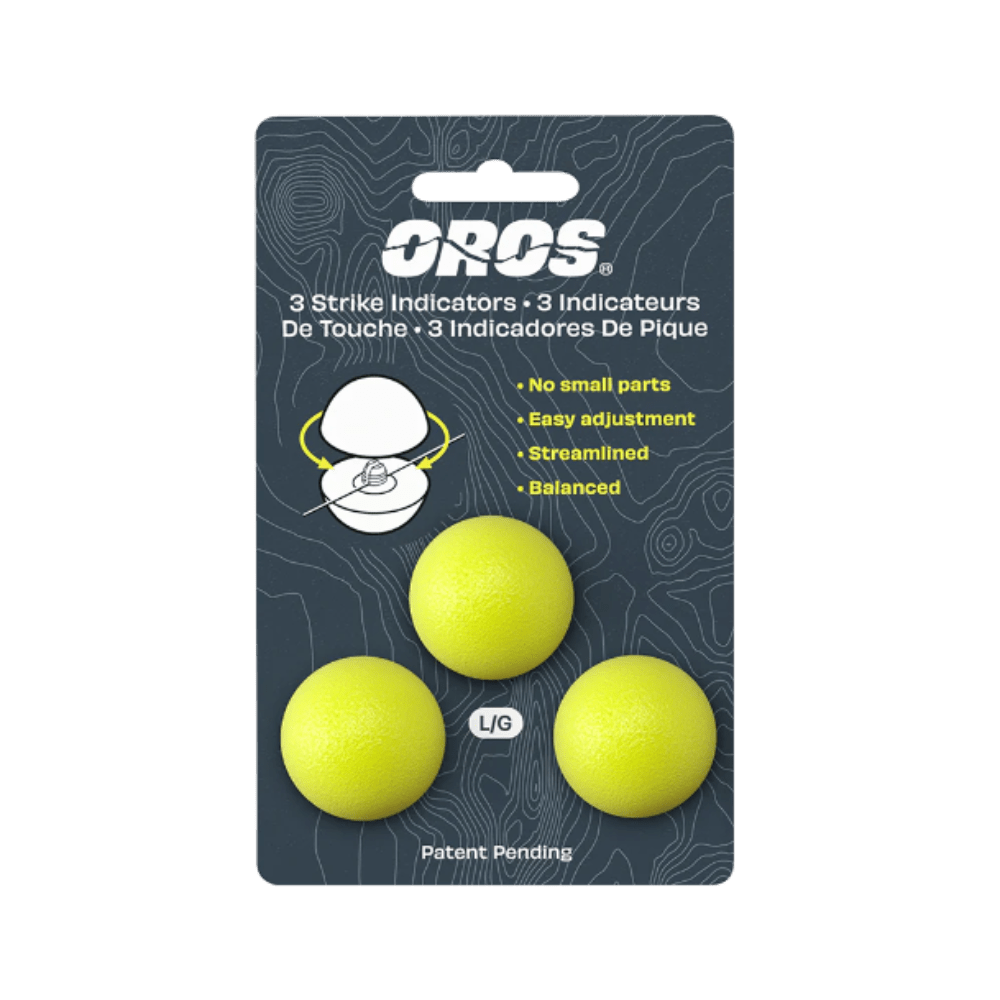 Carded 3 - Pack Large - Chartreuse - Fish On! Custom Rods