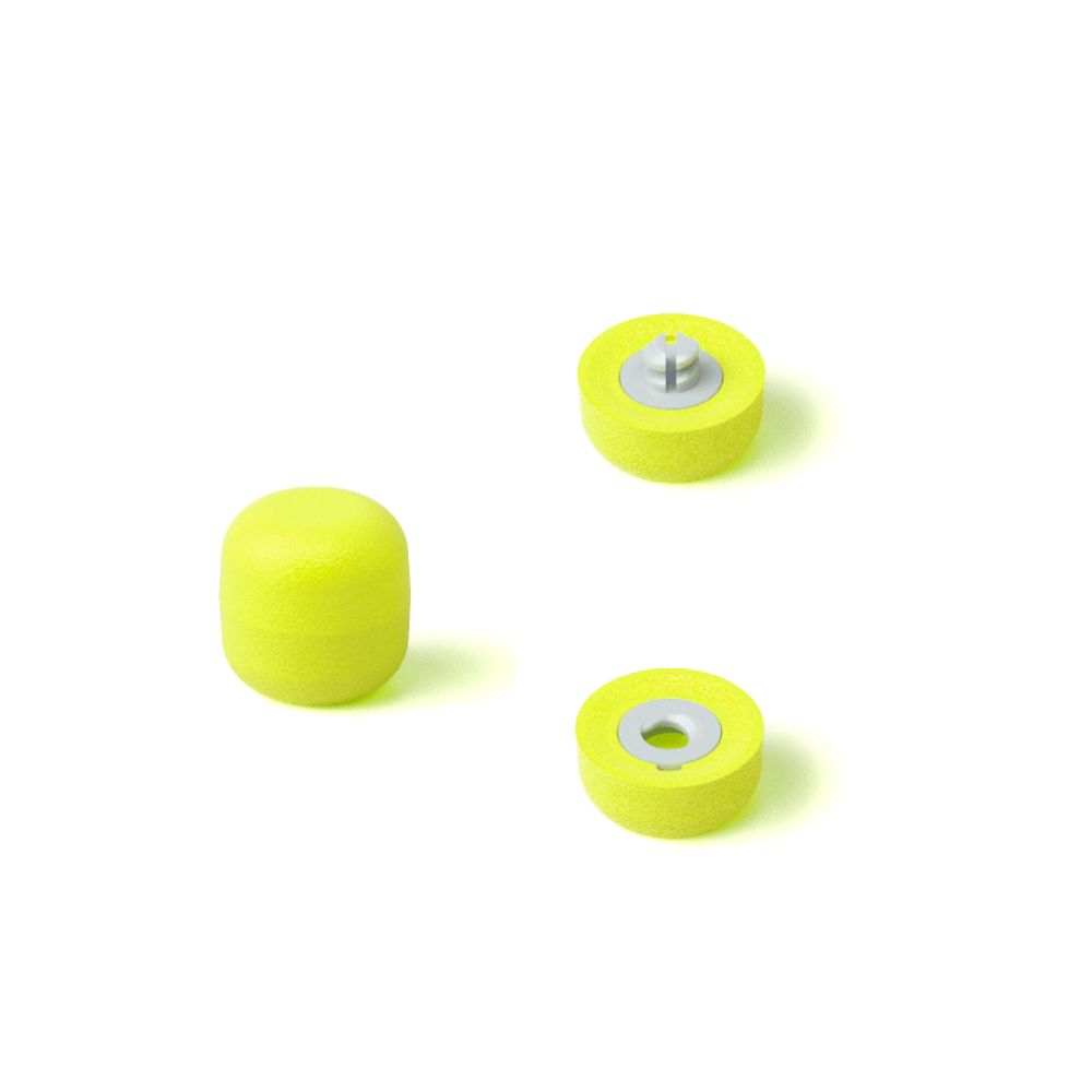 Carded 3 - Pack Small - Chartreuse - Fish On! Custom Rods