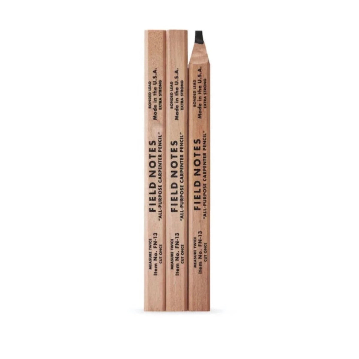 Carpenter Pencil 3 - Pack - Fish On! Custom Rods