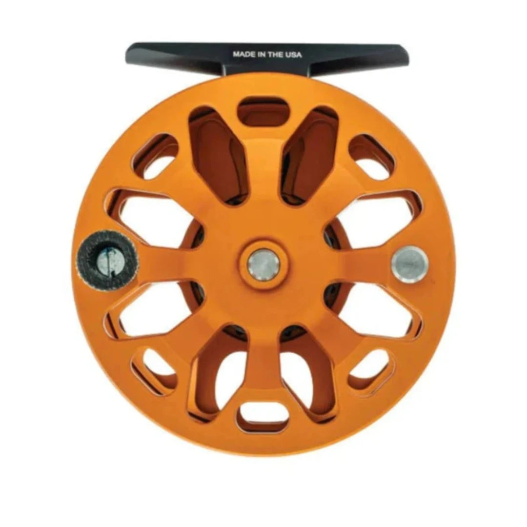 Cimarron Reel Matte Pumpkin - Fish On! Custom Rods