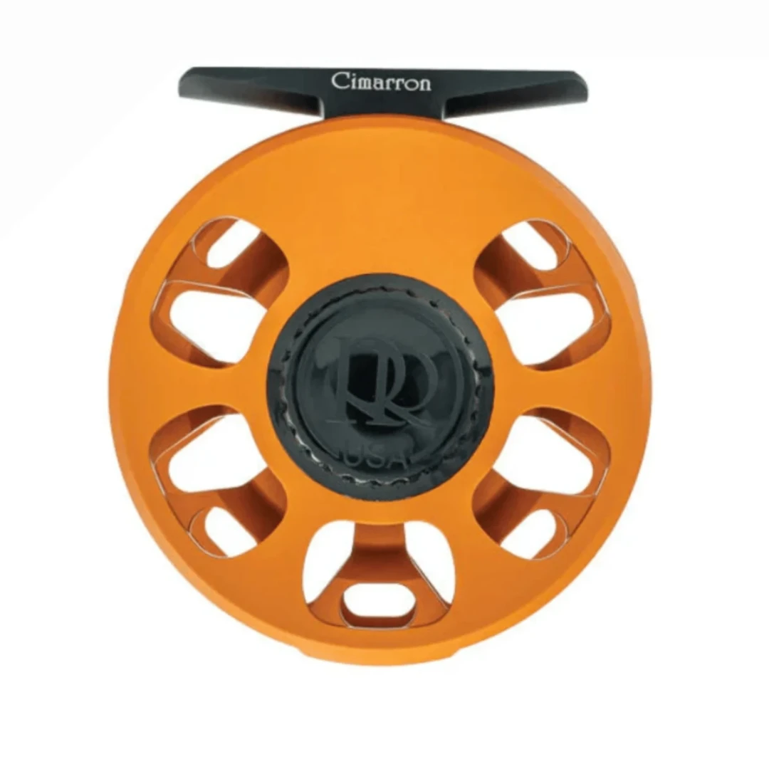 Cimarron Reel Matte Pumpkin - Fish On! Custom Rods