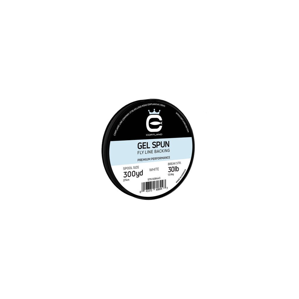 Gel Spun Fly Line Backing - White - Fish On! Custom Rods