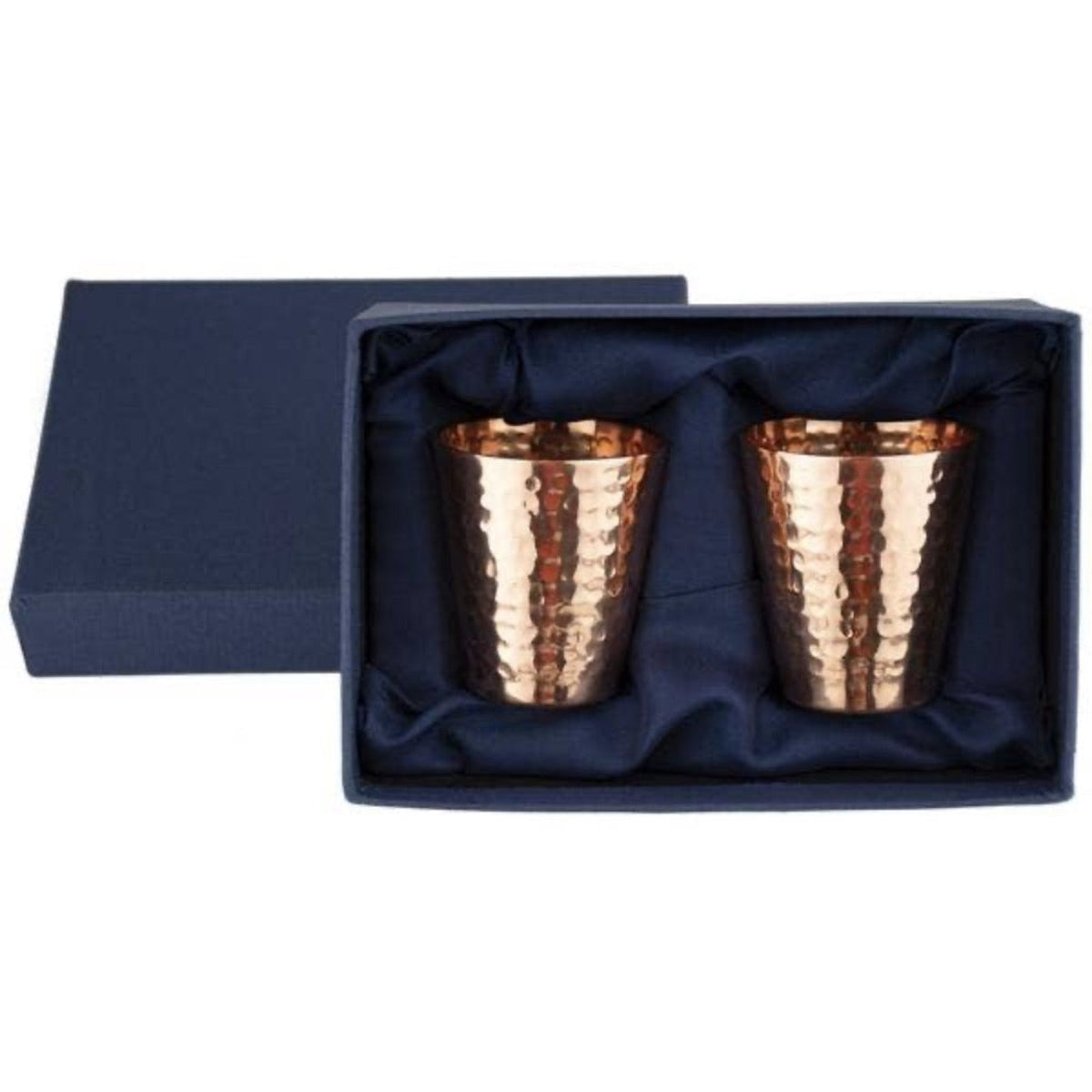 Hammered Copper Shot Glasses - Premium Drinkware for Cocktails & More - Fish On! Custom Rods