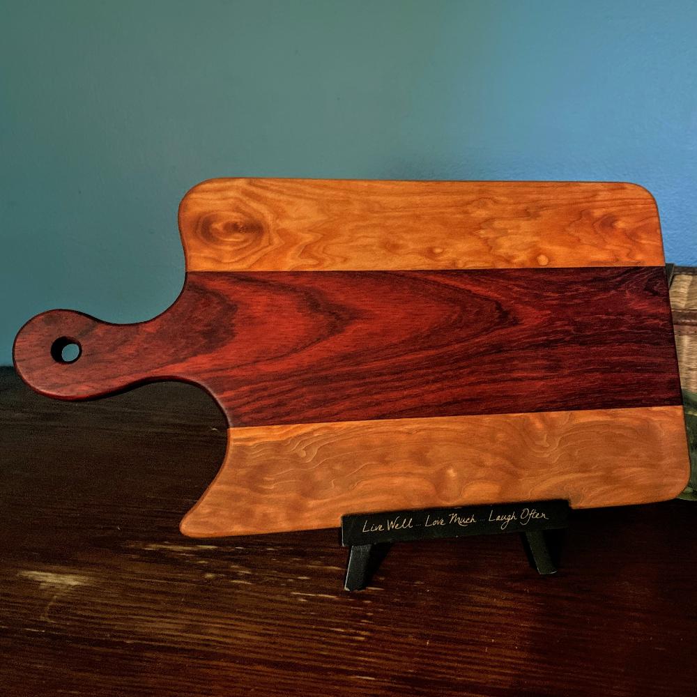 Handcrafted Charcuterie Board - Fish On! Custom Rods