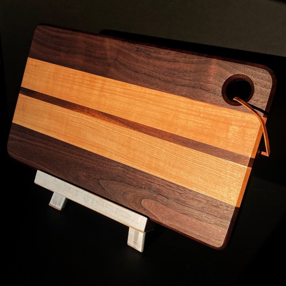 Handcrafted Charcuterie Board | Premium Walnut & Cherry | Fish On! Custom Rods - Fish On! Custom Rods
