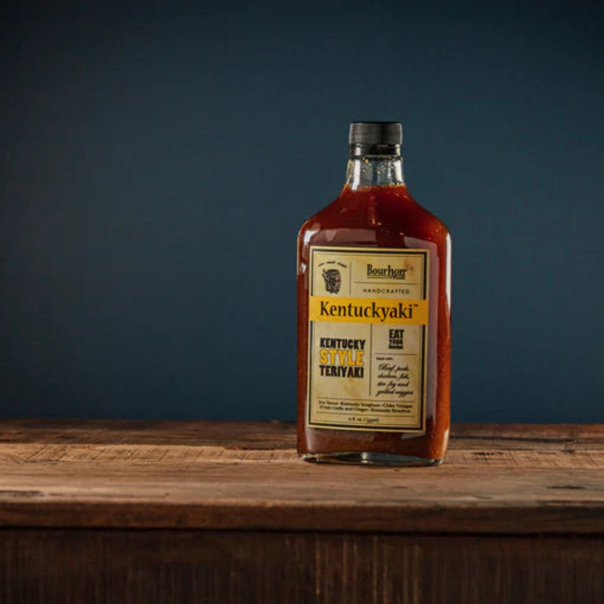 Kentuckyaki Teriyaki Sauce Bourbon Barrel Smoked - Fish On! Custom Rods