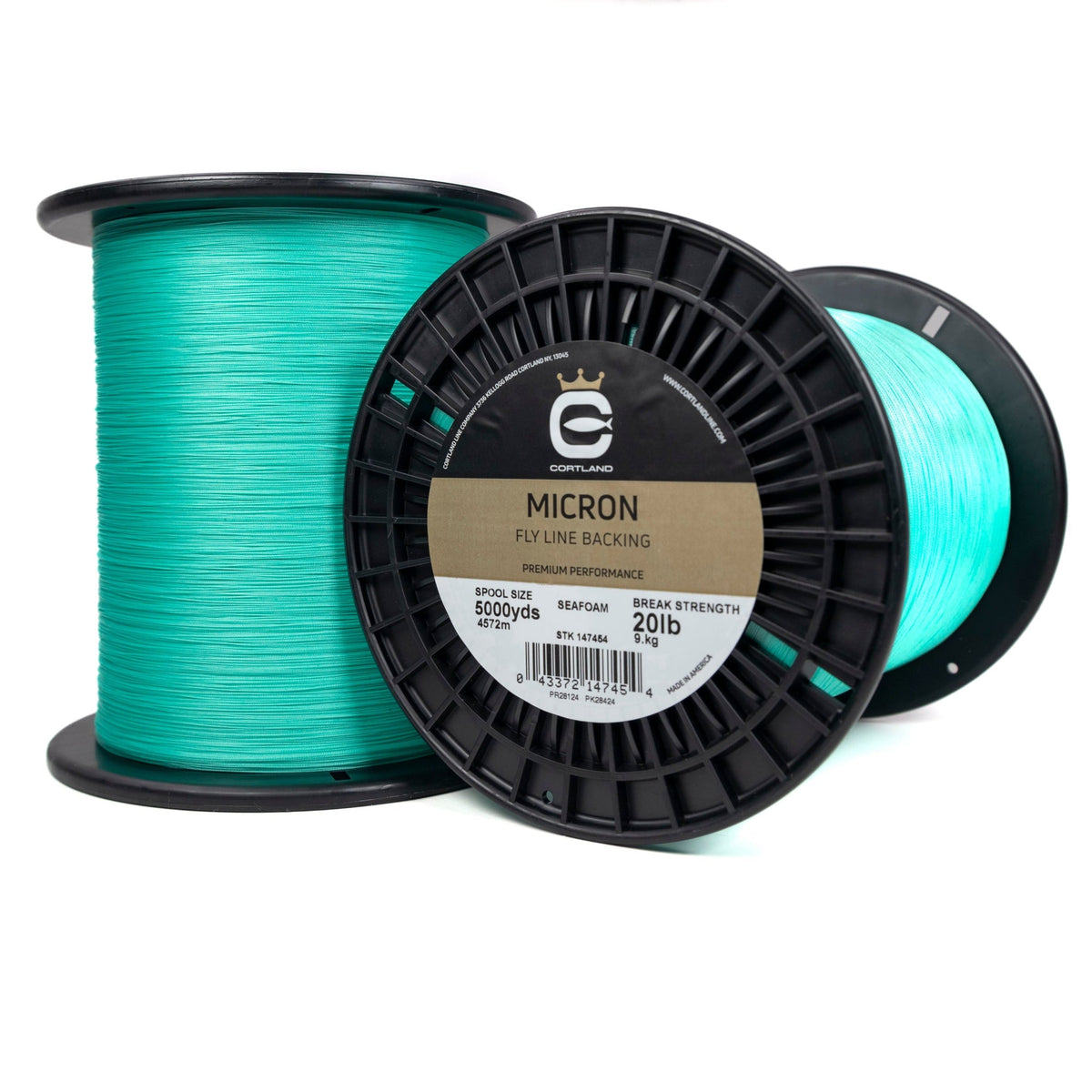 Micron Fly Line Backing - Seafoam - Fish On! Custom Rods