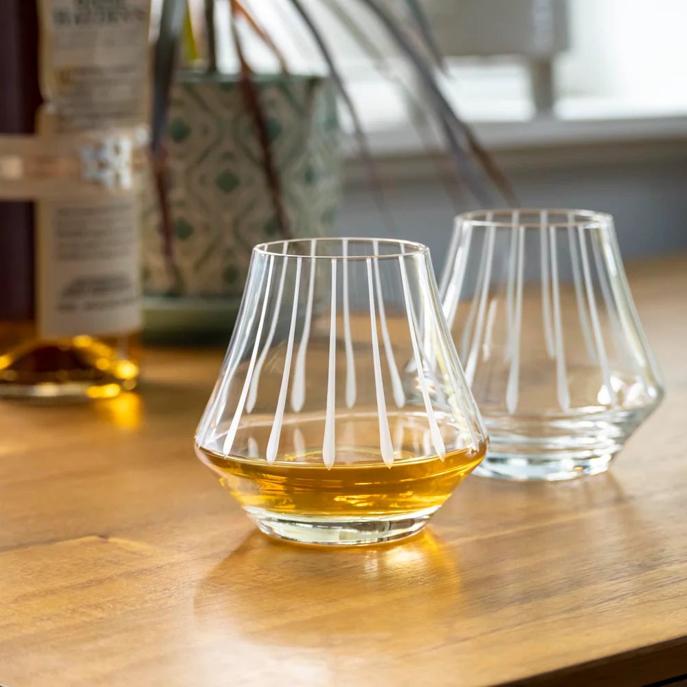 Modern Whiskey Tasting Glass - Premium Drinkware for Whiskey Enthusiasts - Fish On! Custom Rods