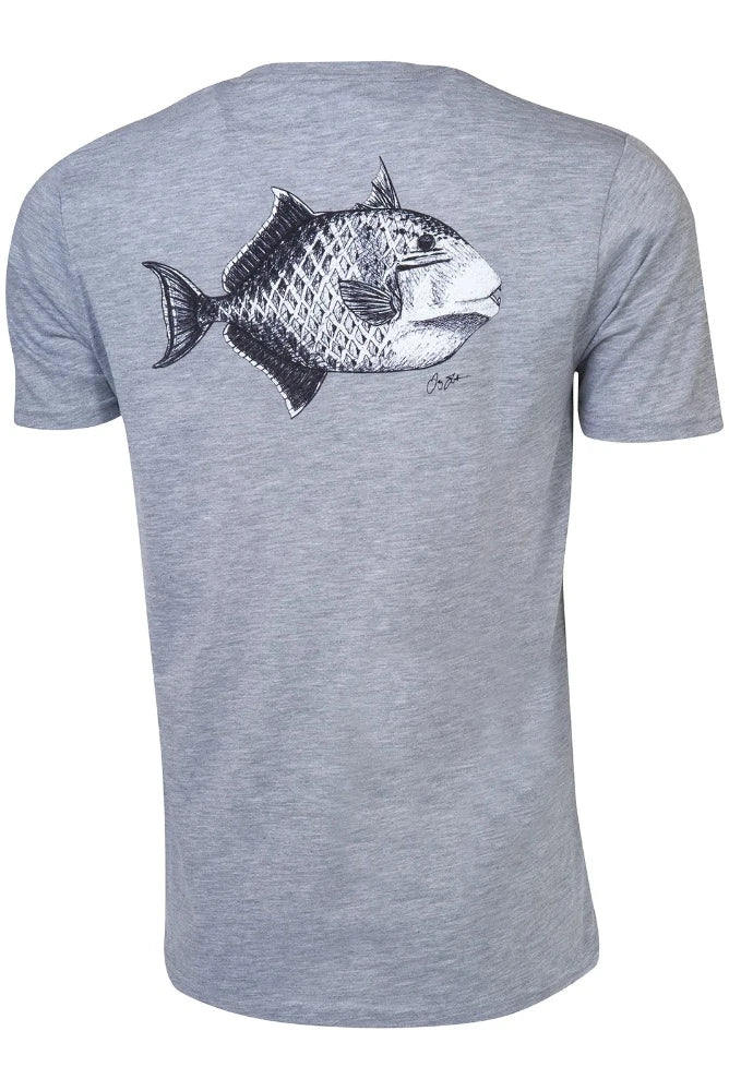 Yellowmargin Trigger Fish - Fish On! Custom Rods