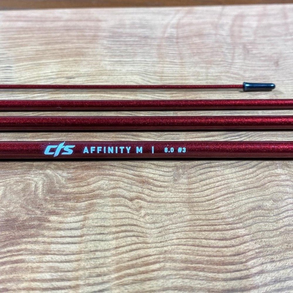 Affinity M Jewel 8’ 3wt 4pc - Fish On! Custom Rods
