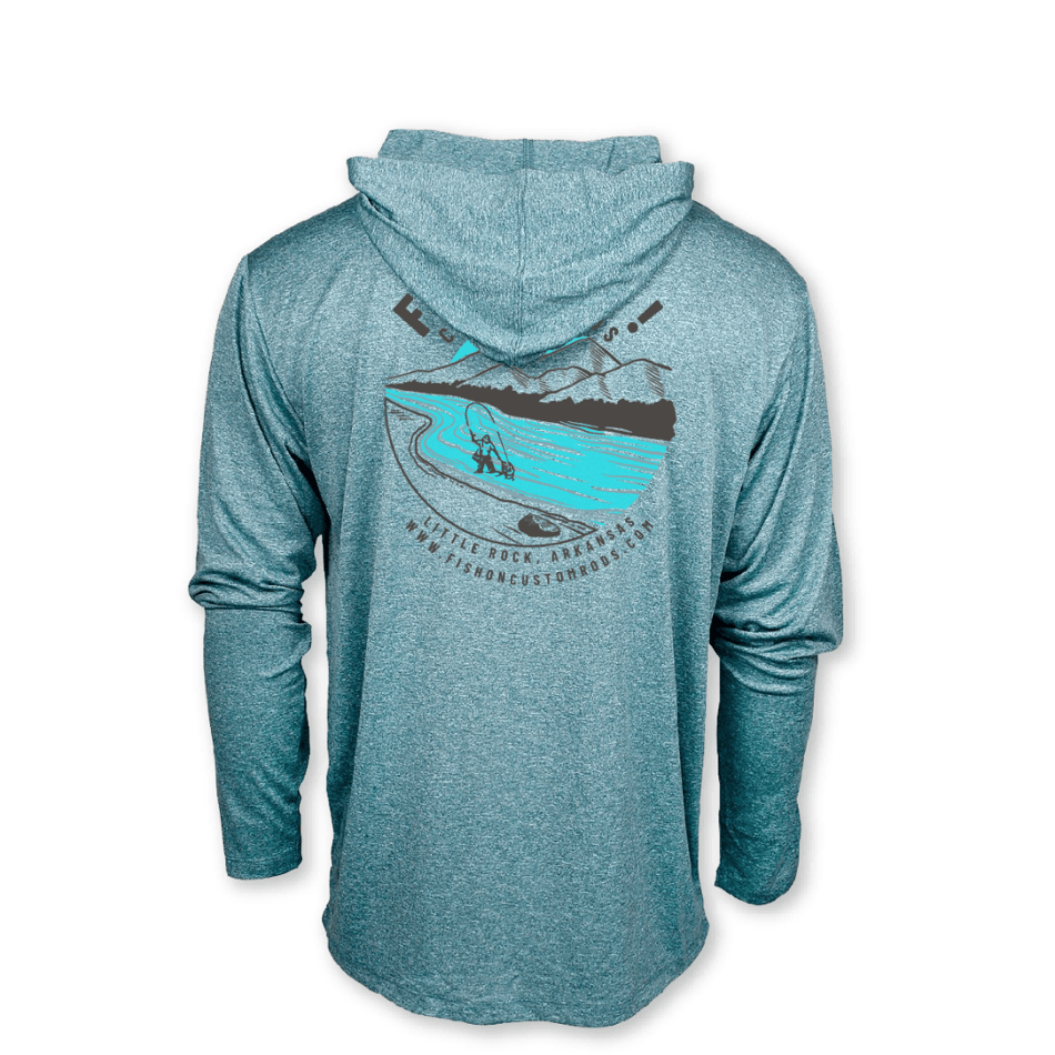 Fish On! Performance Sun Hoodie - Ultimate Outdoor Protection - Fish On! Custom Rods