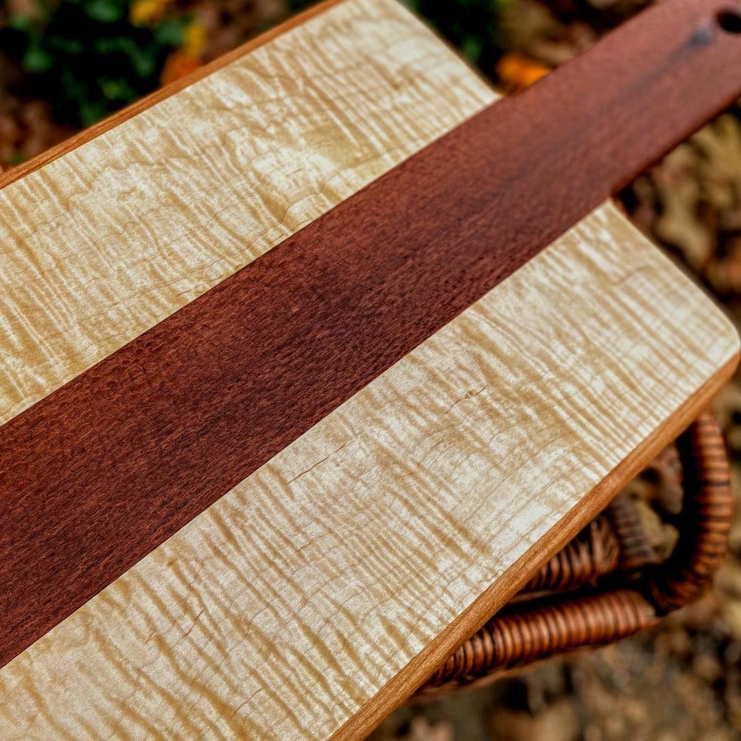 Handcrafted Charcuterie Boards Face Grain - Fish On! Custom Rods