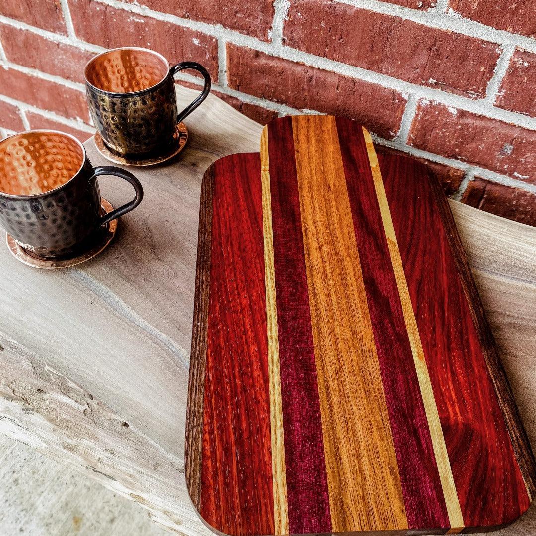 Handcrafted Charcuterie Boards - Fish On! Custom Rods