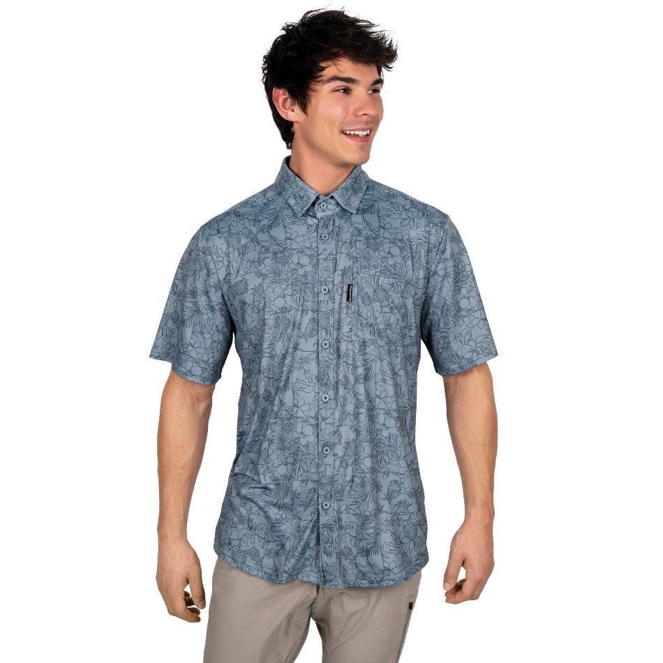 Men's Button Up - Fish On! Custom Rods