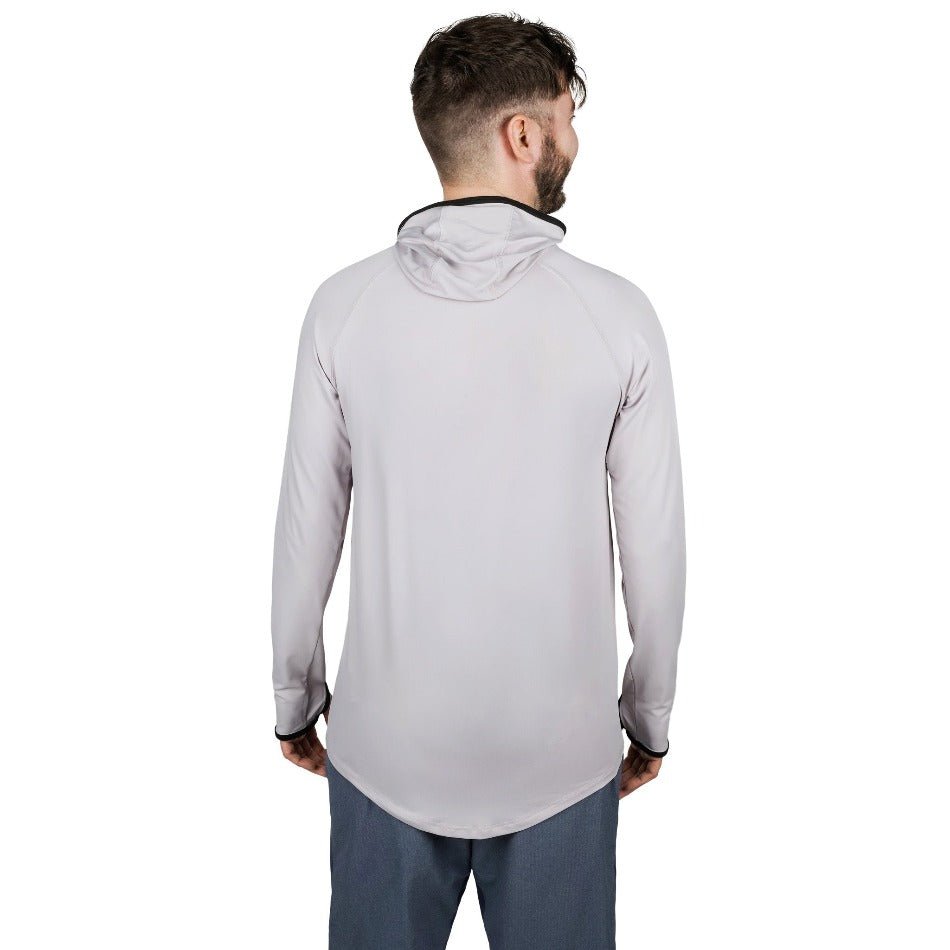 Men's Performance Hooded Top - UPF 50+ Sun Protection - Fish On! Custom Rods
