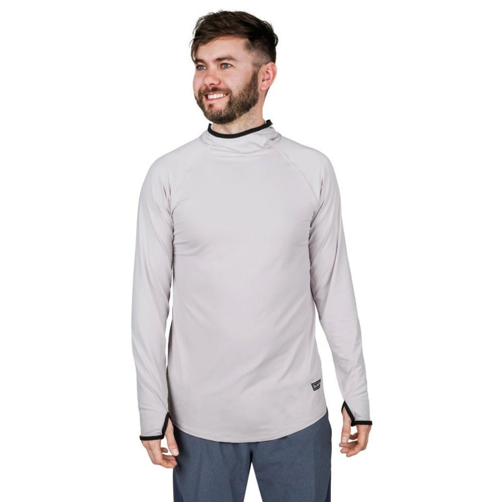 Men's Performance Hooded Top - UPF 50+ Sun Protection - Fish On! Custom Rods