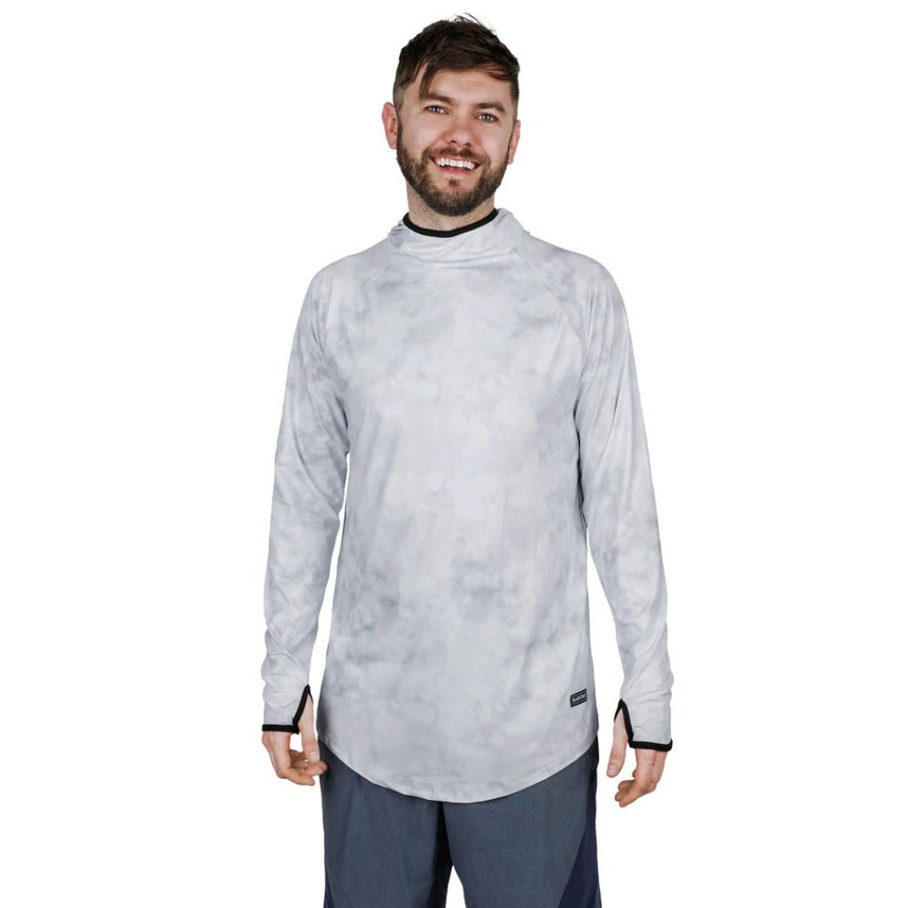 Men's Performance Hooded Top - UPF 50+ Sun Protection - Fish On! Custom Rods