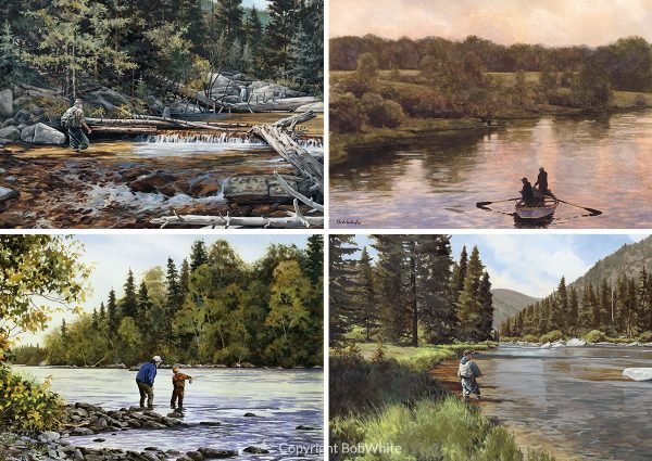 Riverscapes Selection Cards - Fish On! Custom Rods