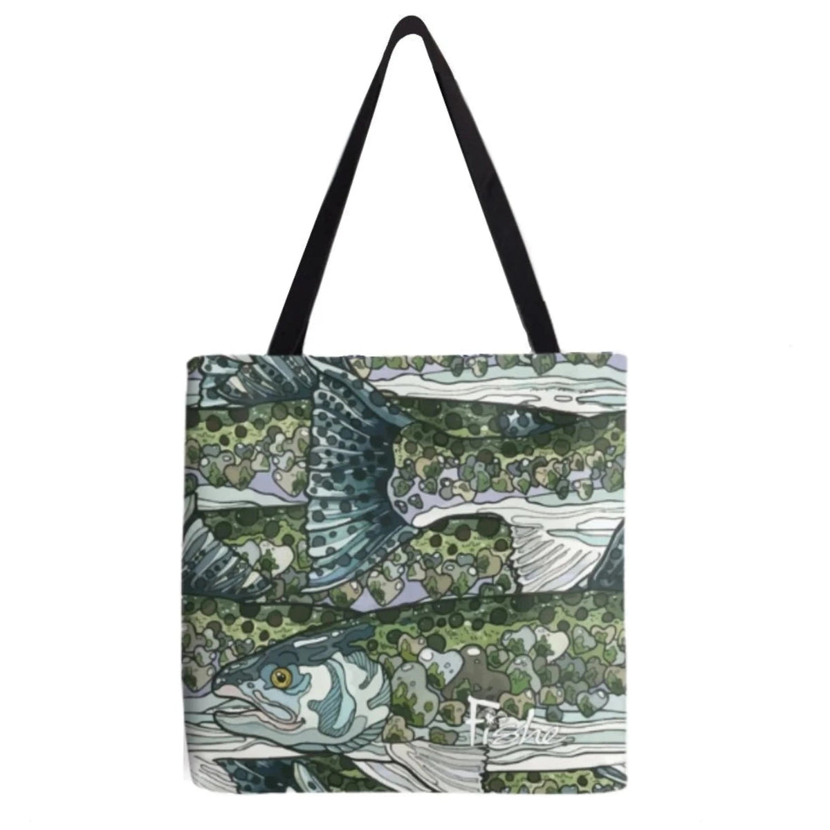 Steel My Heart Canvas Tote - Fish On! Custom Rods